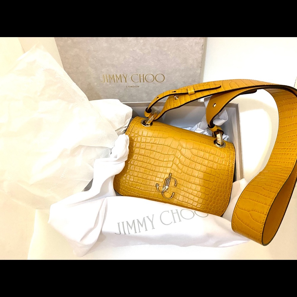 Jimmy Choo / Varenne Cross Body Bag - Picture 10 of 13